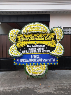 Papan Bunga Duka di Cempaka Baru