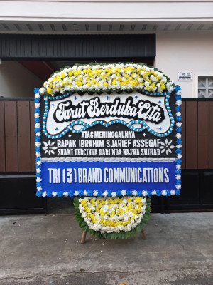 Papan Bunga Duka di Cempaka Baru